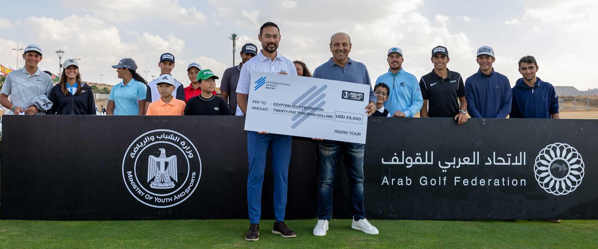Asian Tour confirms support for development of grassroots golf in Egypt